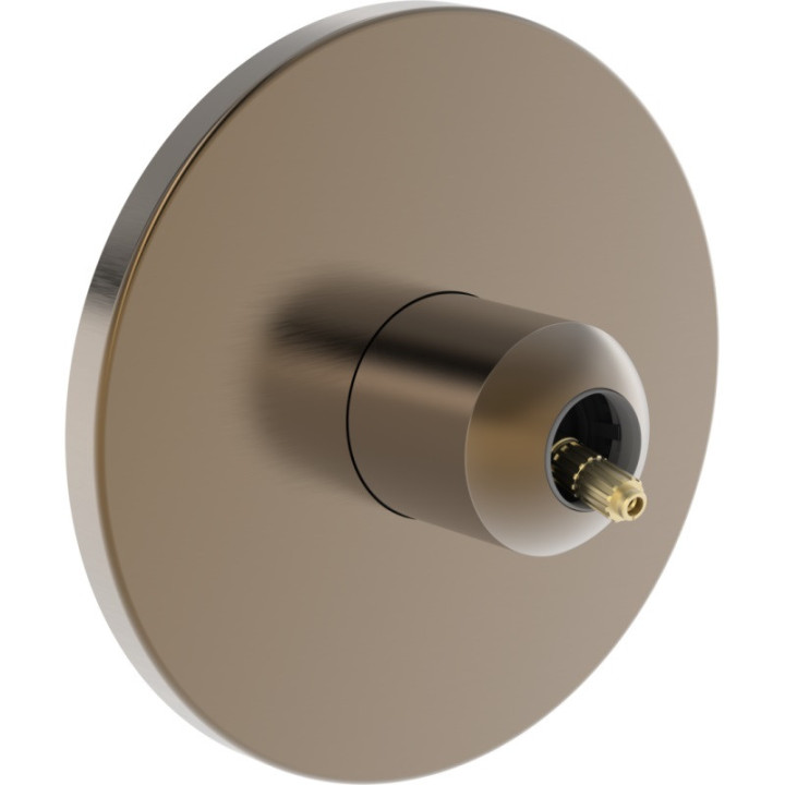 Bateria umywalkowa HansaGenesis, element natynkowy, wylewka 20,3 cm - chrom