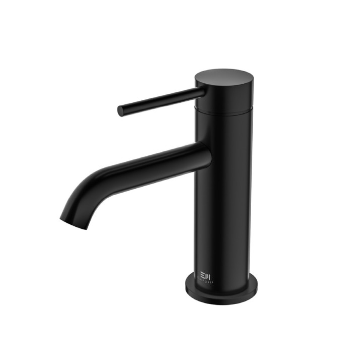 Korek umywalkowy Emporia - czarny mat