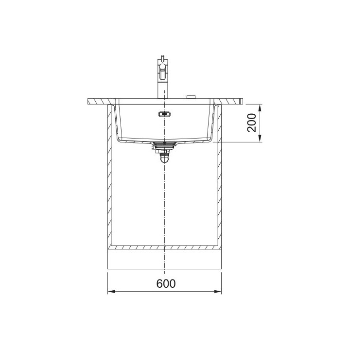 Zlewozmywak Franke MarisQuiet MQX 110-50, stal szlachetna