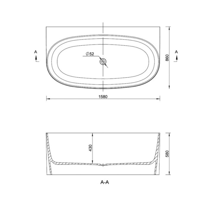 Miska wc wisząca Emporia Nox 49×37 cm, bezrantową, z deską wolnoopadająca Slim - biały połysk