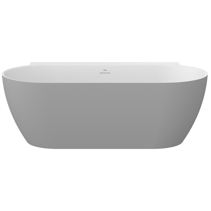 Wanna wolnostojąca do ściany Ravak Freedom Wall II Tec, akrylowa,170x87 cm - biała, osłona odpływu biała