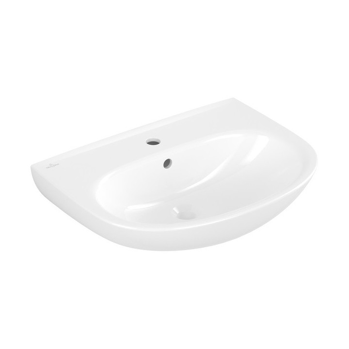 Umywalka Villeroy & Boch O.Novo wisząca mała 45x35 cm, z powłoką CeramicPlus - biała