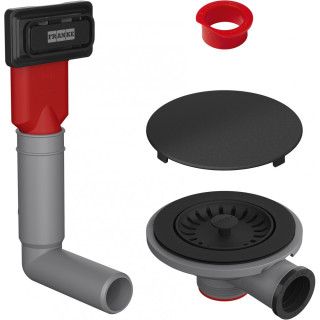 Ukryty przelew, Franke Color Line - Czarny mat 