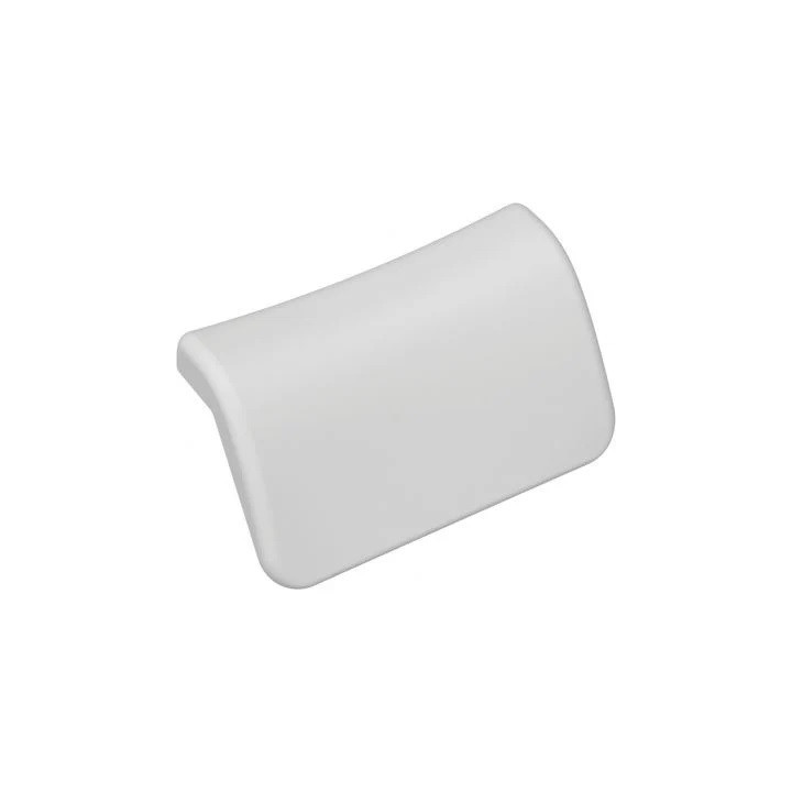 Zagłówek Besco Uni, 31,5x14,5cm, srebrny