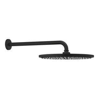 Deszczownica Grohe Rainshower Cosmopolitan 310, ramię ścienne 380mm, brushed hard graphite