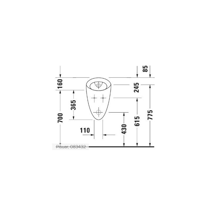 Pisuar Duravit Starck 1- sanitbuy.pl