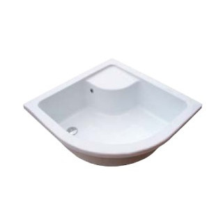 Brodzik Ravak Sabina 80 półokrągły z siedziskiem- sanitbuy.pl