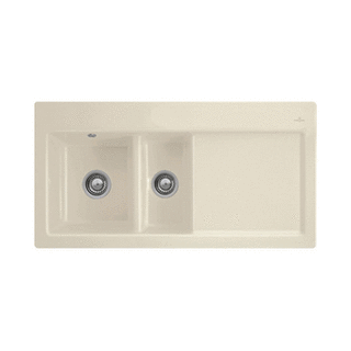 Zlewozmywak do zabudowy 100x51 cm Villeroy & Boch SUBWAY 60 - komora po lewej- sanitbuy.pl