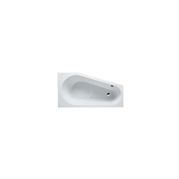 Wanna Riho Delta narożna lewa 160x80 cm- sanitbuy.pl