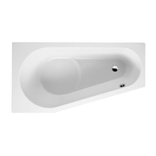 Wanna Riho Delta narożna prawa 160x80 cm- sanitbuy.pl