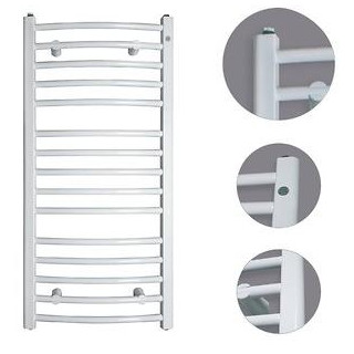 Grzejnik Instal-Projekt Ambra R 500x1394 mm - biały- sanitbuy.pl