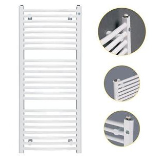 Grzejnik Instal-Projekt Omega R 600x915 mm (podłączenie D50) - biały- sanitbuy.pl