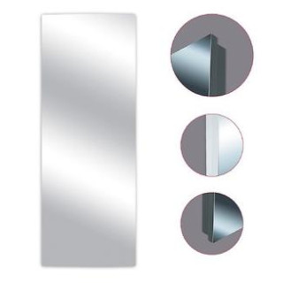 Grzejnik Instal-Projekt Indivi 380x1200 mm - ekran lustro odcień srebrny- sanitbuy.pl