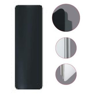 Grzejnik Instal-Projekt Indivi New 480x1800 mm - ekran szkło czarne- sanitbuy.pl