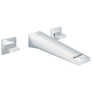 Bateria Grohe Allure Brilliant umywalkowa 3-otworowa ścienna, wylewka 210 mm- sanitbuy.pl