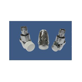 Zestaw łazienkowy Schlosser Exclusive osiowo prawy chrom do rur z miedzi- sanitbuy.pl