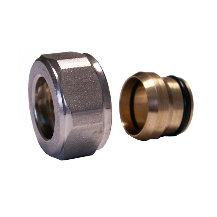 Złączka zaciskowa Schlosser do rur z miedzi, złoto- sanitbuy.pl