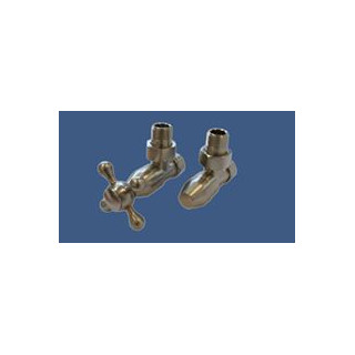 Zestaw grzejnikowy Schlosser Elegant Style kątowy, stal do rur ze stali- sanitbuy.pl