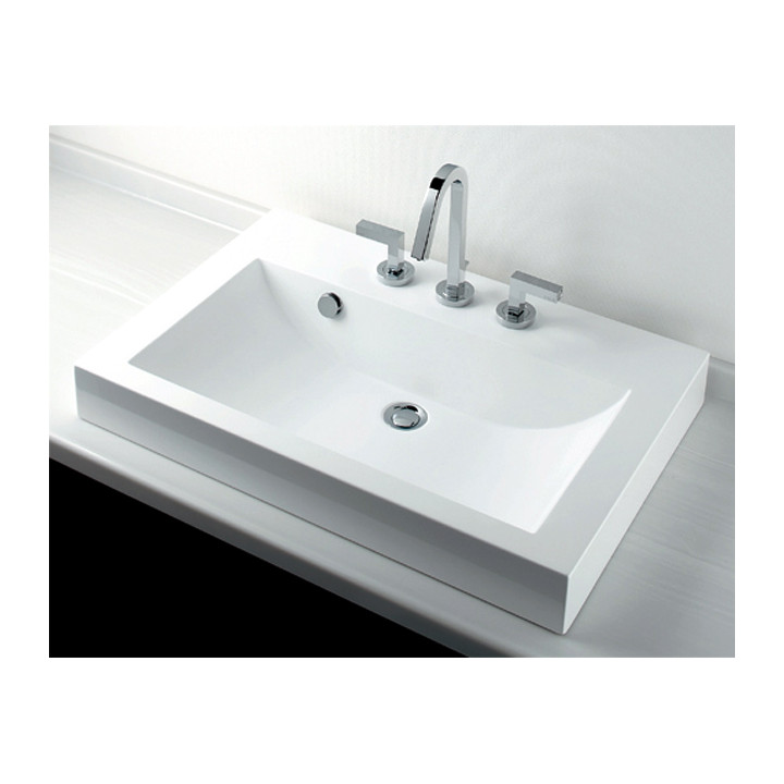 Bateria Axor Citterio M umywalkowa 3-otworowa z rozetami i uchwytami jednoramiennymi- sanitbuy.pl