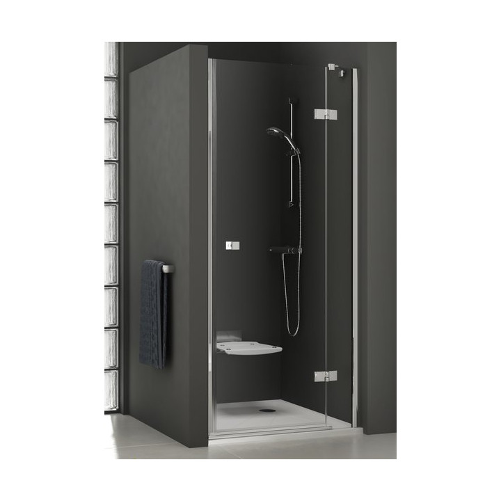 Drzwi wnękowe SMSD2-110 A-P Ravak SmartLine - model A, wersja prawa, chrom + transparent- sanitbuy.pl