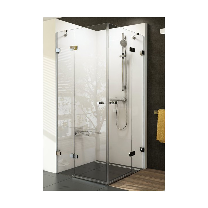 Kabina narożna BSRV4-100 Ravak Brilliant czteroelementowa, chrom + transparent- sanitbuy.pl