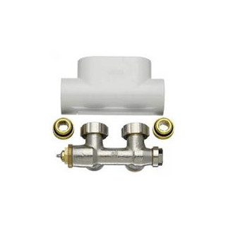 Moduł przyłączeniowy Kermi kątowy - chrom- sanitbuy.pl