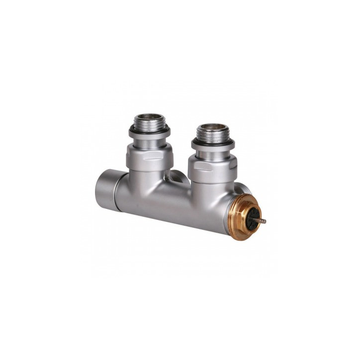 Zawór Terma Technologie termostatyczny kątowy 50 po osi satyna- sanitbuy.pl