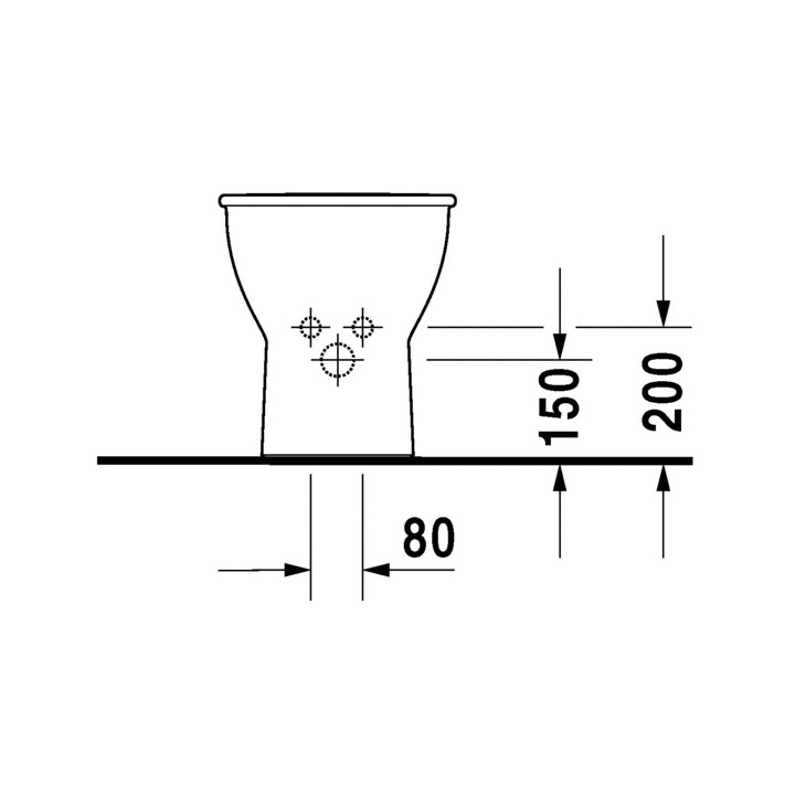 Bidet Duravit Darling New stojący- sanitbuy.pl