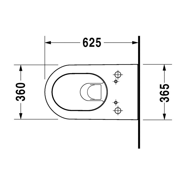Miska Duravit Darling New wisząca lejowa- sanitbuy.pl