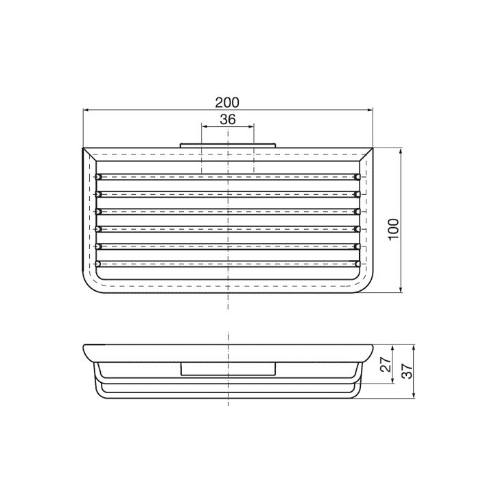 Koszyczek Emco chromowany- sanitbuy.pl