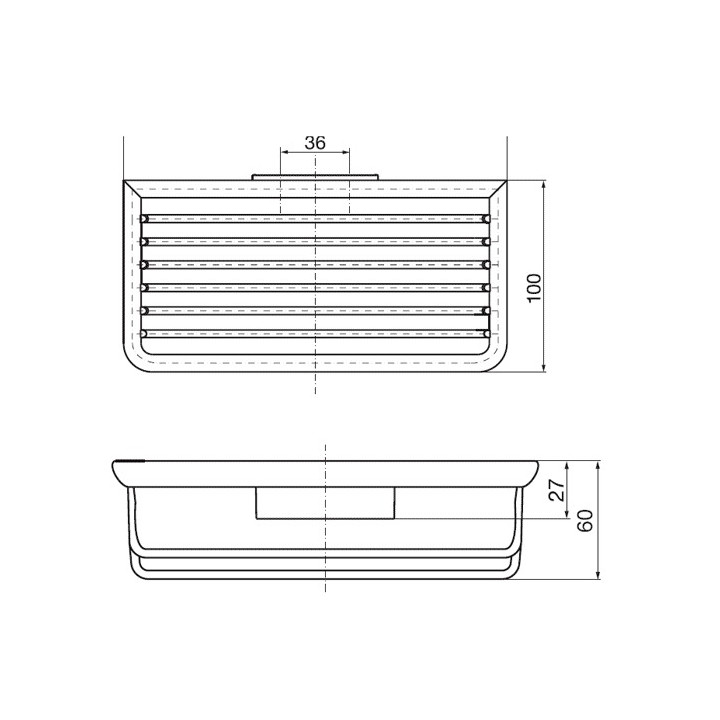 Koszyczek Emco chromowany- sanitbuy.pl