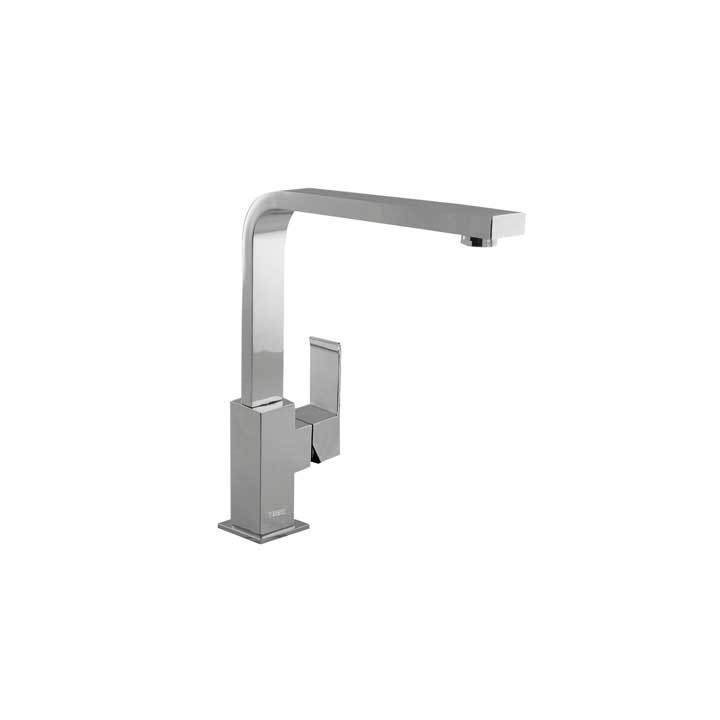 Bateria Tres Cuadro-Tres umywalkowa bez korka automatycznego- sanitbuy.pl