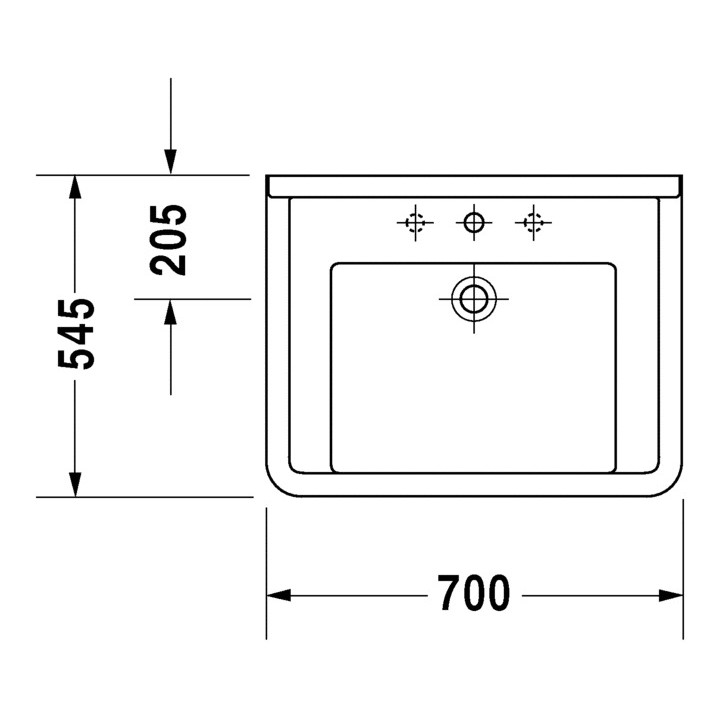 Umywalka Vital Duravit Starck 3- sanitbuy.pl