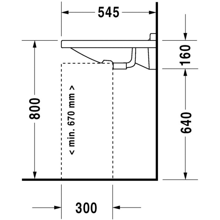 Umywalka Vital Med Duravit Starck 3- sanitbuy.pl