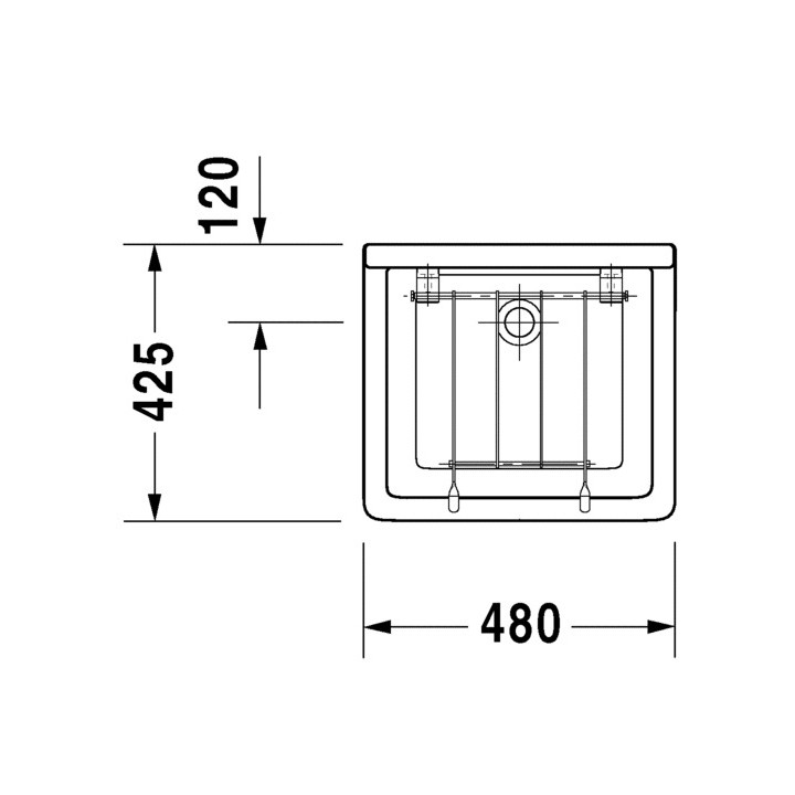 Umywalka  Duravit Starck 3- sanitbuy.pl
