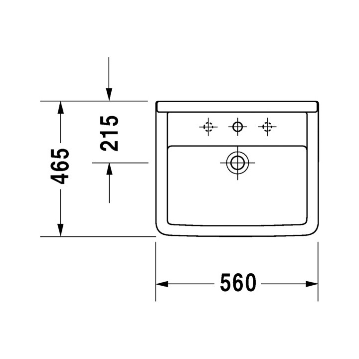 Umywalka Duravit Starck 3- sanitbuy.pl