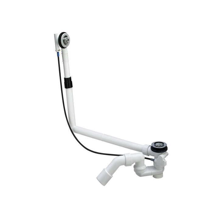 Komplet odpływowo- przelewowy Viega Multiplex- sanitbuy.pl