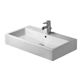 Umywalka Duravit Vero z półką na baterię 700x470 mm , szlifowana , jednootworowa- sanitbuy.pl