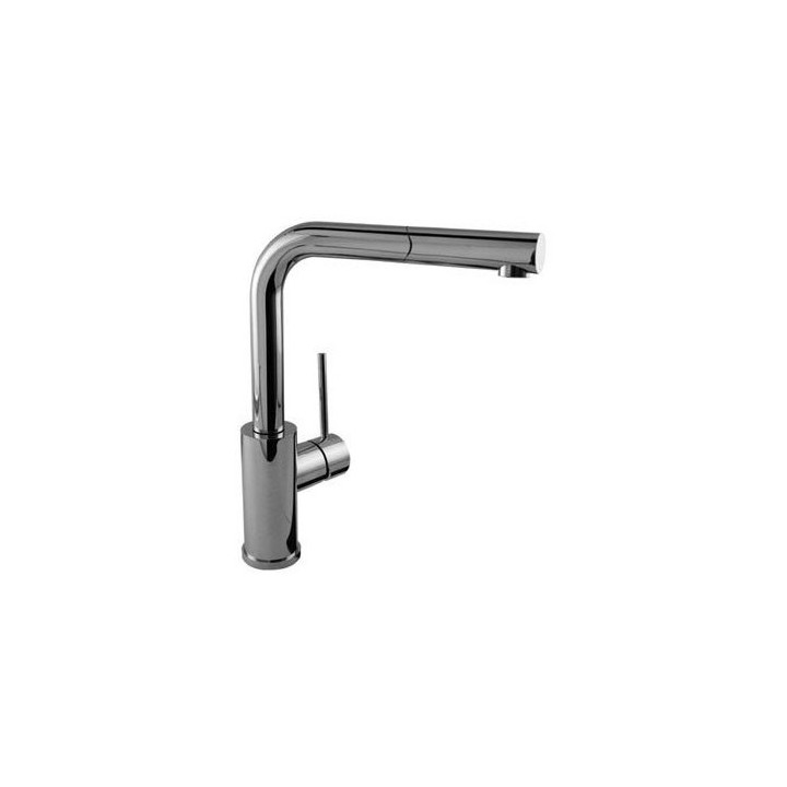 Bateria zlewozmywakowa Max-Tres z wyciąganą wylewką- sanitbuy.pl