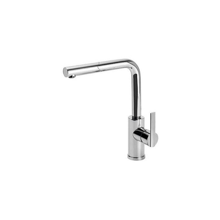 Bateria zlewozmywakowa Lex-Tres z wyciąganą wylewką- sanitbuy.pl