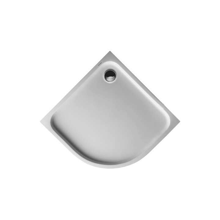 Brodzik Duravit D-Code półokrągły 90x90 cm- sanitbuy.pl