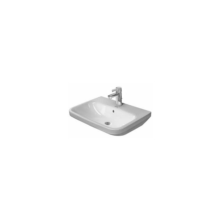  Umywalka nablatowa Duravit DuraStyle, 600x440 mm, 1-otworowa, Biały Alpin- sanitbuy.pl