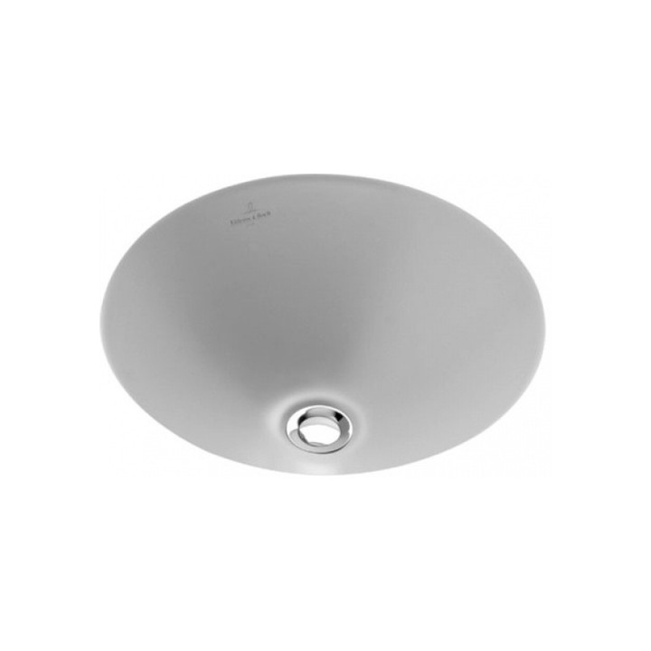 Umywalka Villeroy & Boch Loop&Friends, Biały Alpin, podblatowa, średnica 330 mm, bez przelewu- sanitbuy.pl