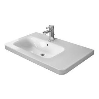  Umywalka meblowa, Duravit DuraStyle, 800x480 mm, komora z lewej strony, 1 -otworowa, Biały Alpin- sanitbuy.pl