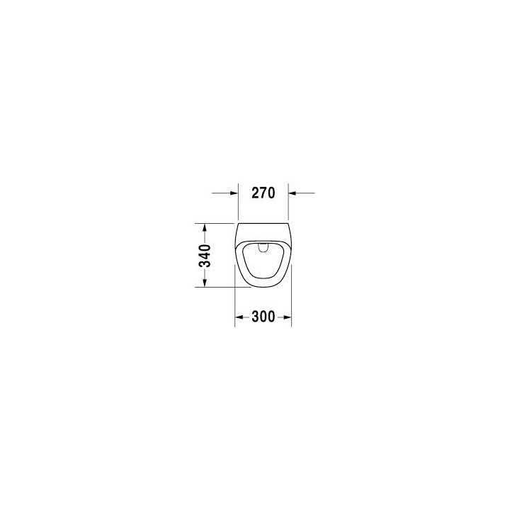 Pisuar elektryczny, Duravit DuraStyle, 300x340 mm, Biały Alpin- sanitbuy.pl