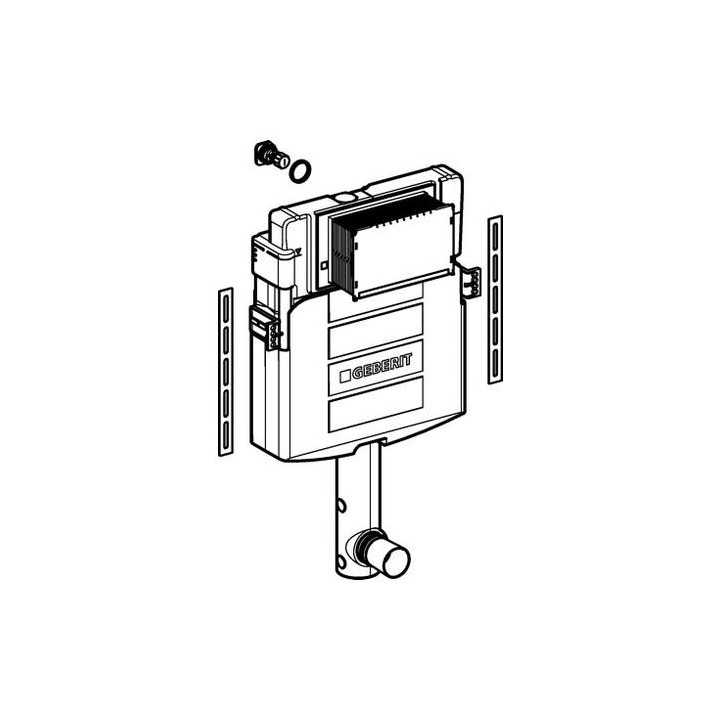 Spłuczka podtynkowa Geberit Kombifix do misek stojących- sanitbuy.pl