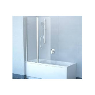 Ścianka wannowa Ravak 100 L CVS2 Transparent Satyna- sanitbuy.pl