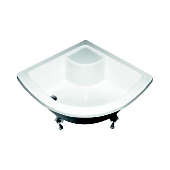 Brodzik Ravak Sabina 90 półokrągły z siedziskiem- sanitbuy.pl