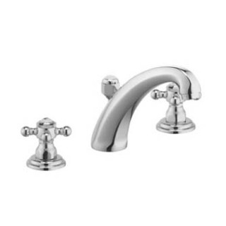 Bateria umywalkowa trzyotworowa z wysoką wylewką Kludi Adlon, mosiądz- sanitbuy.pl