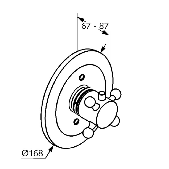 Podtynkowa bateria z termostatem Kludi Adlon- sanitbuy.pl